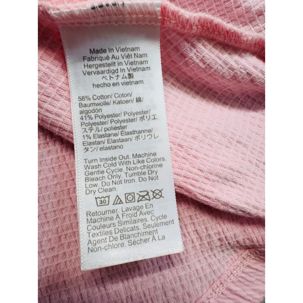 Crewcuts J Crew Girls Size 8 Pink Metallic Bow Print Long Sleeve Dress School